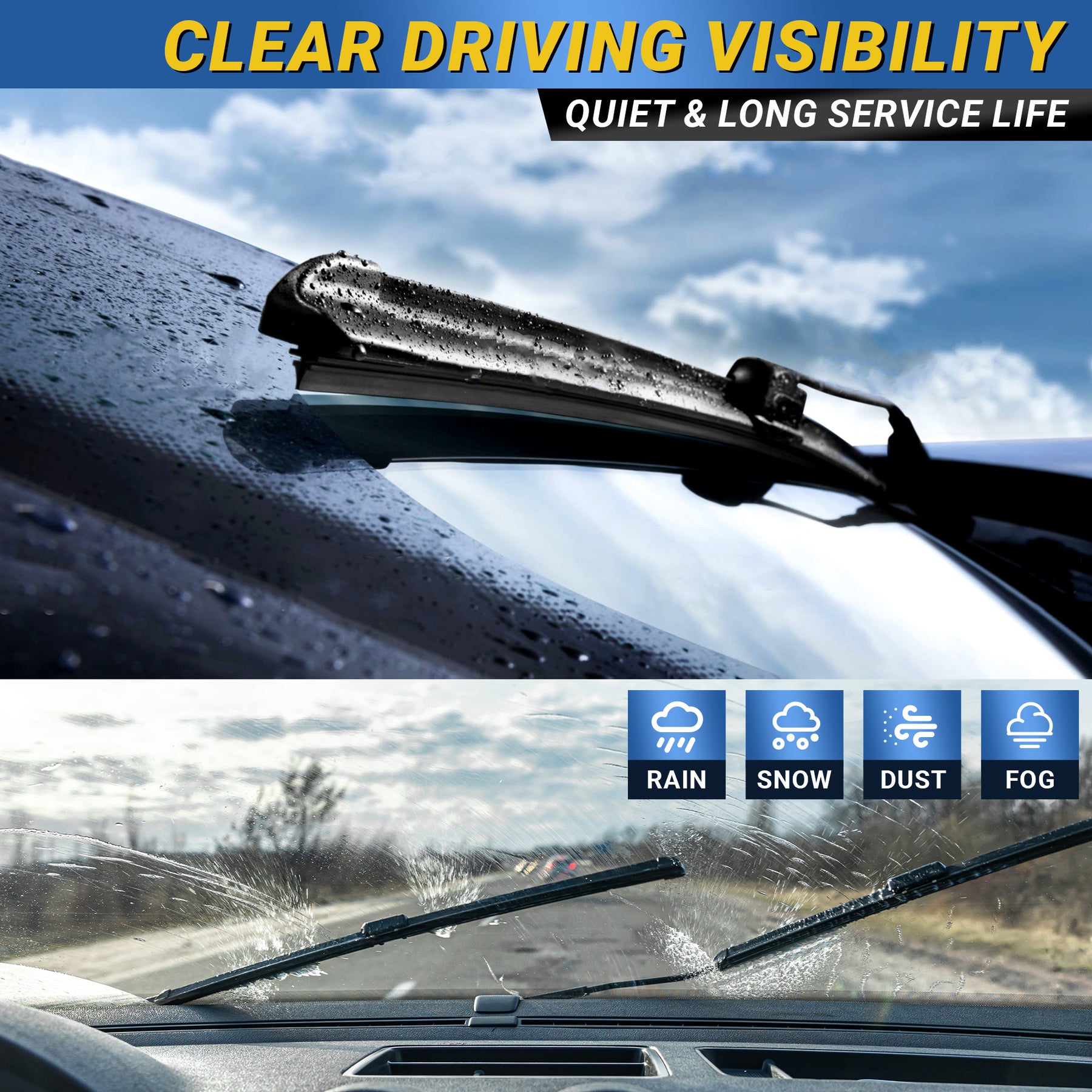 J-hook Windshield Wiper Blades