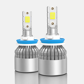 c6 led headlight bulbs H11, H8, H9 LED bulbs automotive headlight led chips halogen replacement