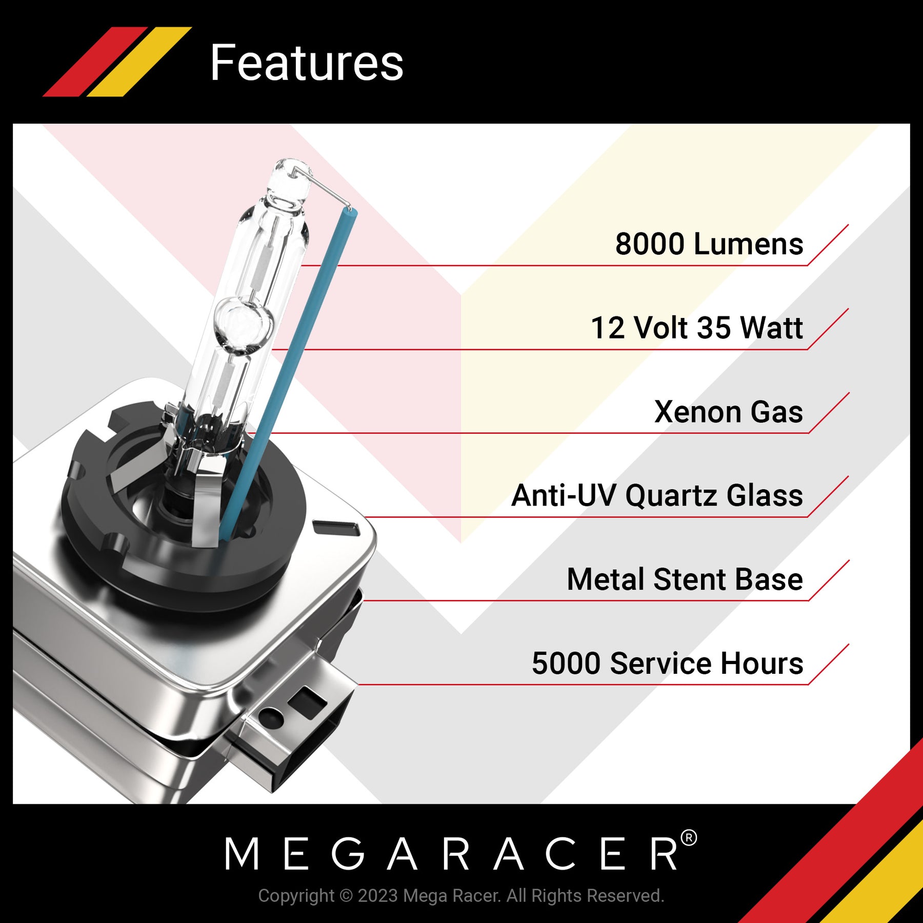 d3s hid headlight bulb autmotive headlight bulbs low beam replacement headlights xenon car headlamp
