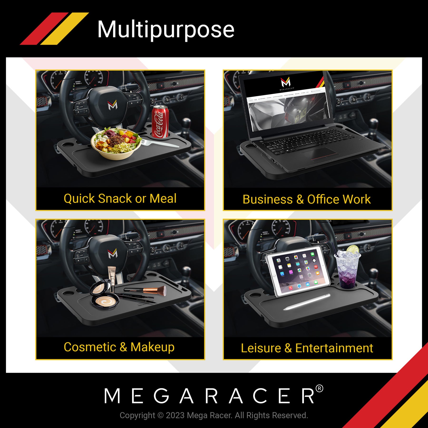 car steering wheel tray car food tray car trays for eating steering wheel desk table laptop holder