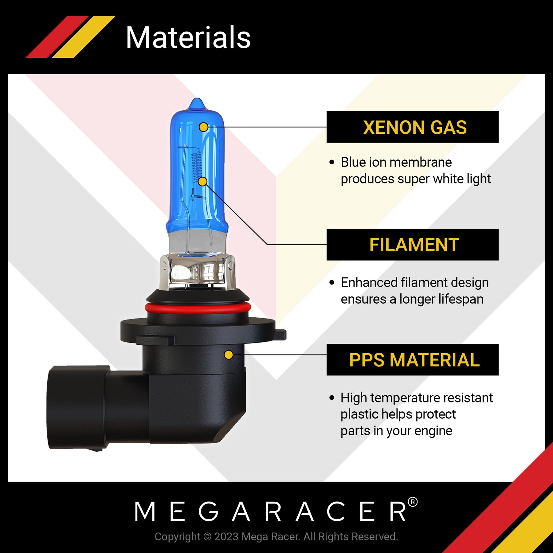 halogen headlight bulbs car headlight automotive replacement bulbs xenon