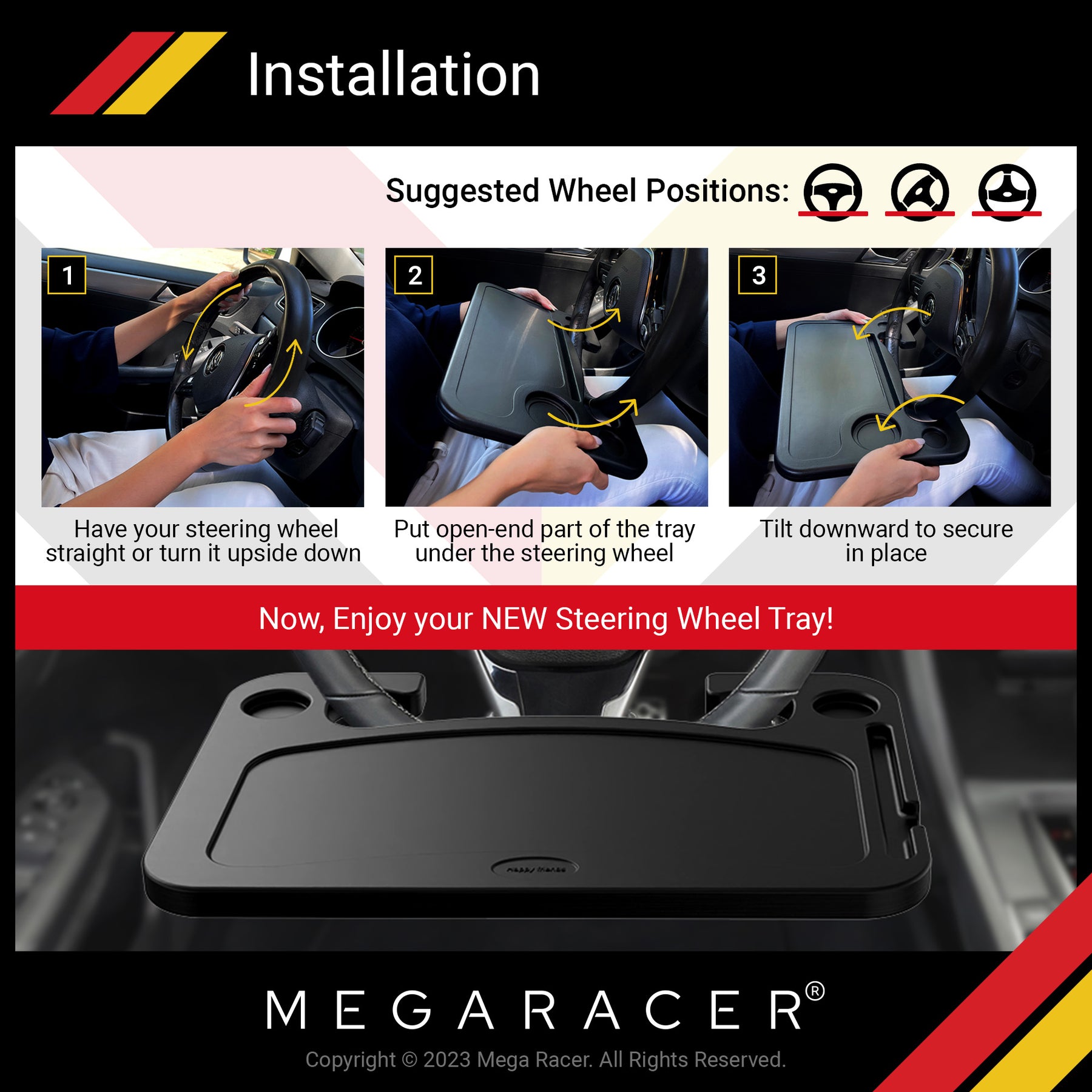 car steering wheel tray car food tray car trays for eating steering wheel desk table laptop holder