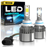 9006 6000K Diamond White, LED Fog Lamp Bulb Replacement, Front Fog Light Only, Plug and Play, Pack of 2