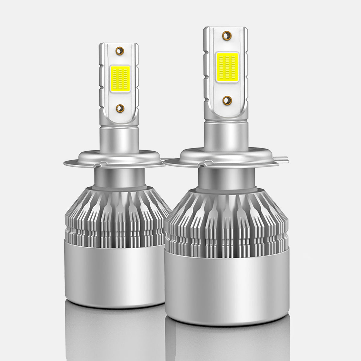 c6 led headlight bulbs H7 LED bulbs automotive headlight led chips halogen replacement