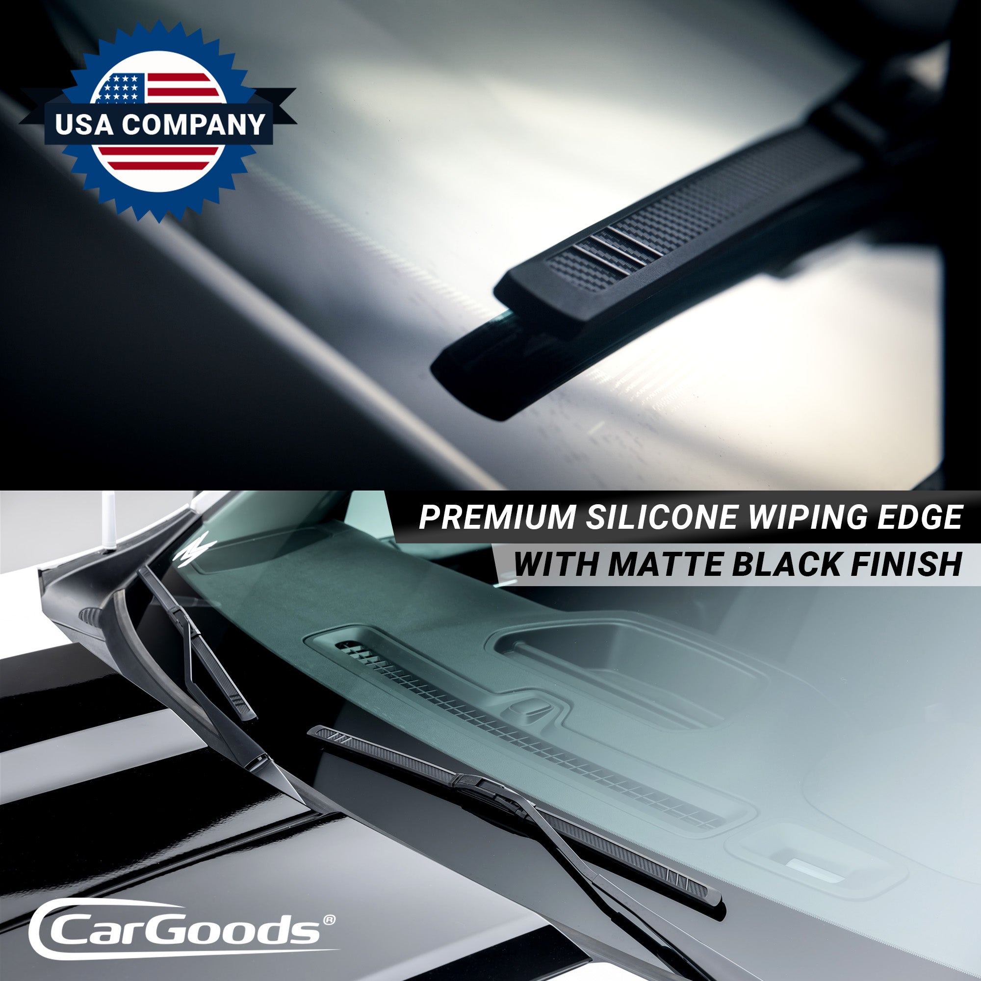 CarGoods Carbon Fiber Windshield Wiper Blades