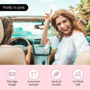 Pink License Plate Frame