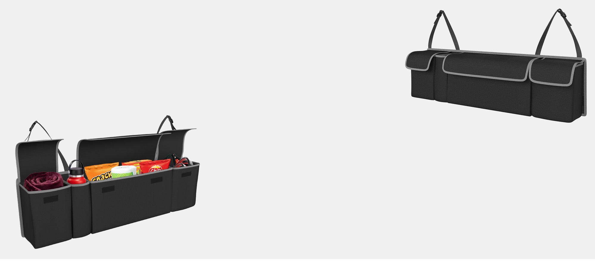 mega racer hanging trunk organizer for cars suvs and trucks car interior accessories organizer organize your car