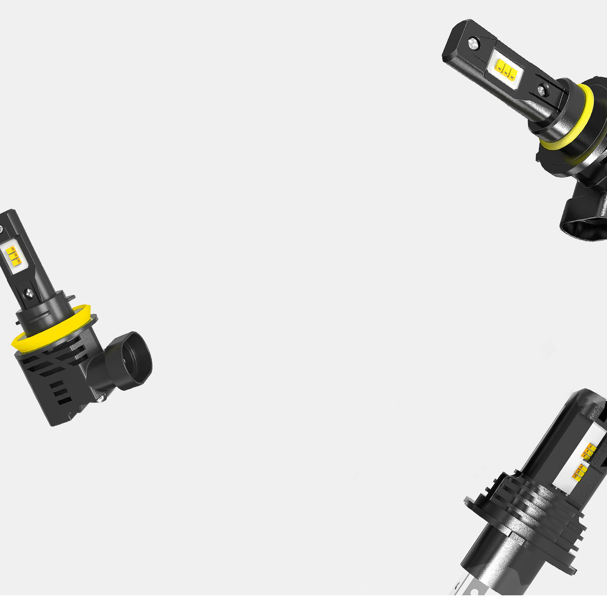 G7 Wireless short-based automotive LED headlight bulbs halogen replacement bulbs 6000K white light car headlamp