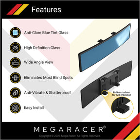 Car interior accessory rear view mirror interior car mirror blind spot check wide angle mirror