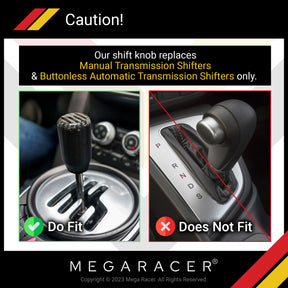 100% Full Carbon Fiber Shift Knob