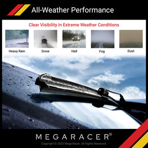automotive replacement windshield wiper blades for cars and trucks all-season wiper beam front windshield 