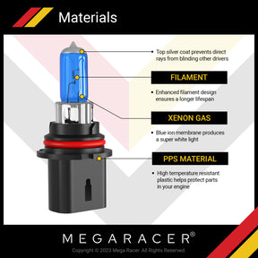 halogen headlight bulbs car headlight automotive replacement bulbs xenon