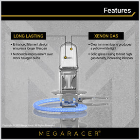 halogen headlight bulbs car headlight automotive replacement bulbs xenon